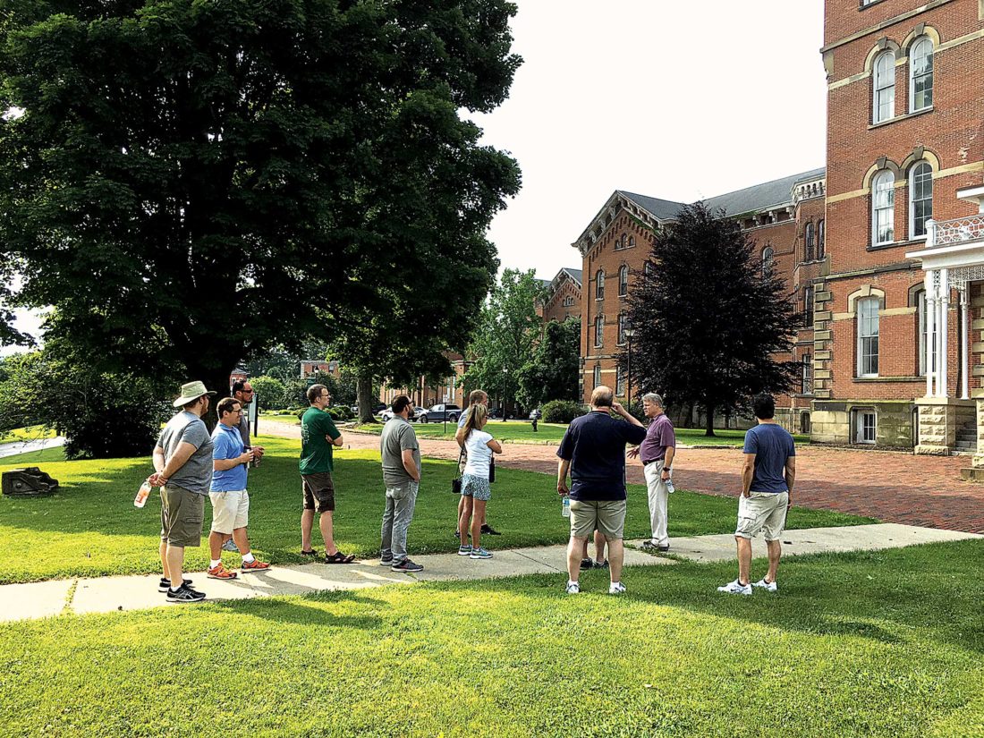 Walking tours explore Athens Asylum News, Sports, Jobs News and